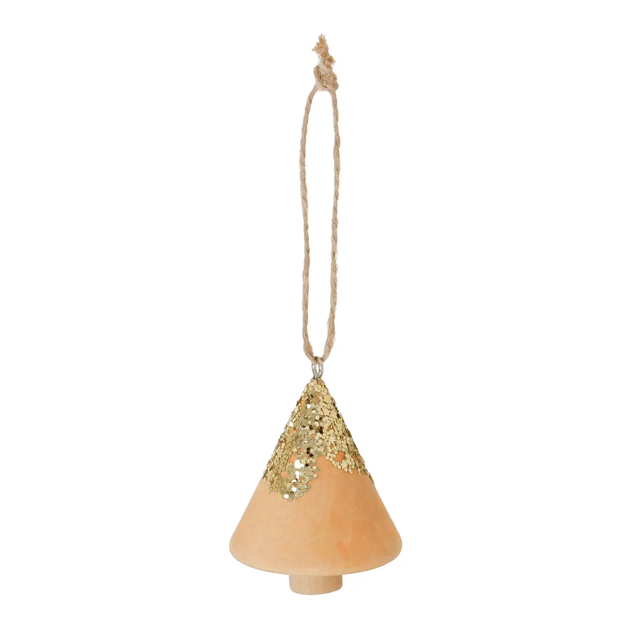 KIT COM 2 PINGENTES ÁRVORE E BOLA VILAREJO NOEL - ÁLAMO/OURO - Foto 5