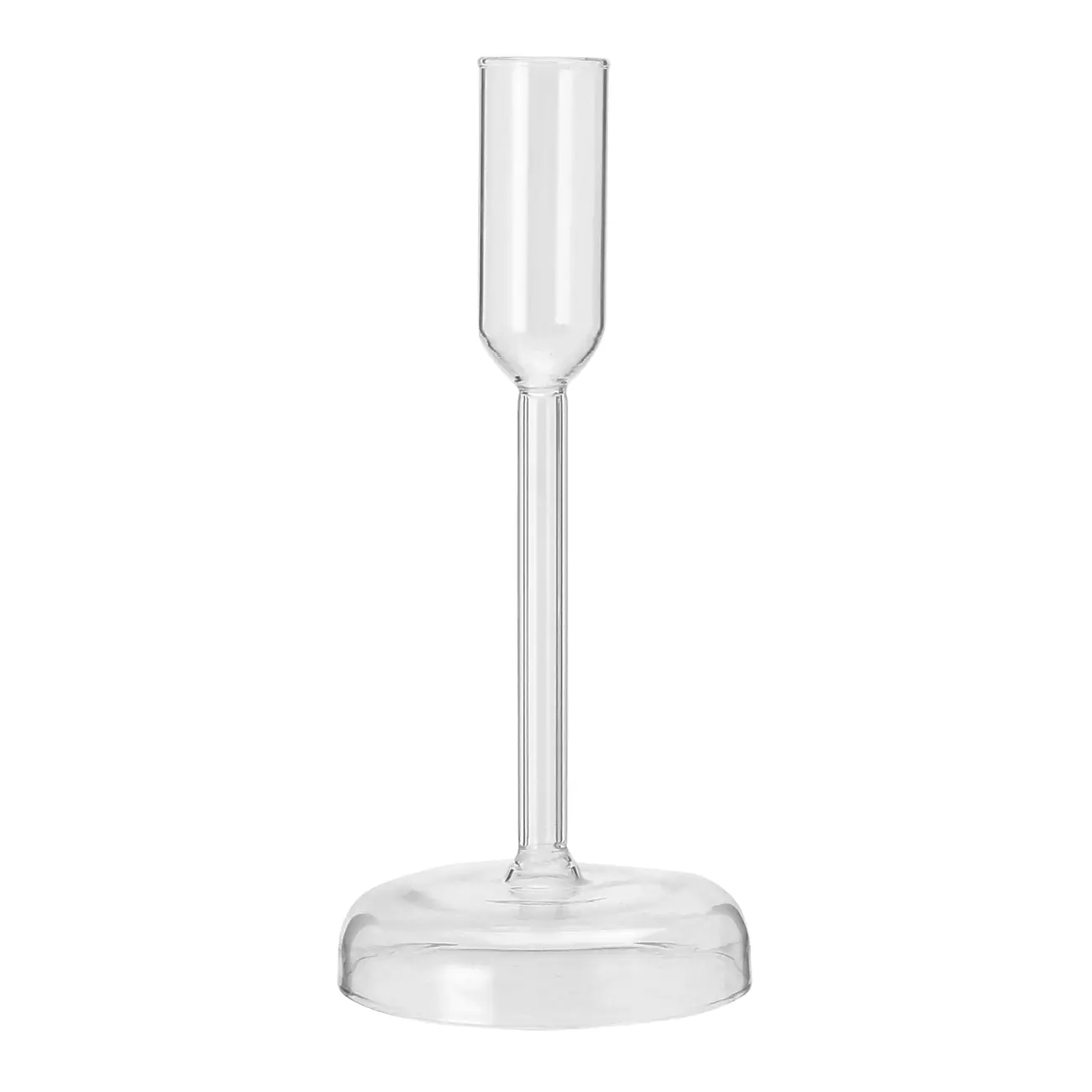 CASTIÇAL 18 CM JARI - INCOLOR - Foto 1