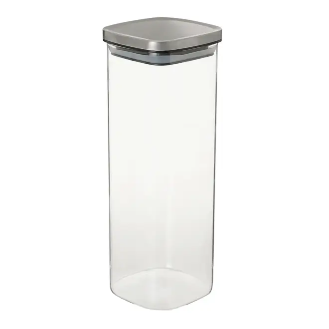 POTE HERMÉTICO 1,9 L GIALLE BORO - INCOLOR/PRATA - Foto 2