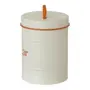 AÇÚCAR POTE 1 L BODEGA - OFF WHITE/CASCA DE URUCUM - Foto 3