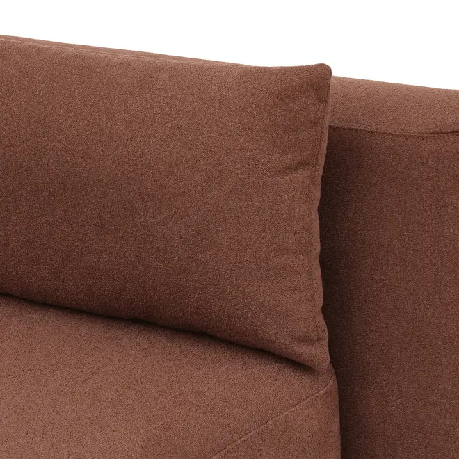 MÓDULO SOFÁ 1 LUGAR ASSENTO 75 CM SHIRO - RUBY MOCHA - Foto 8
