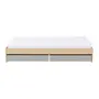 CAMA SOLTEIRO 2 GAVETAS 88 CM YOUNG - NATURAL WASHED/FLANDRES - Foto 1