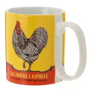 CANECA 300 ML MEMÓRIA INTERIOR CARIJÓ - AMARELO/MULTICOR - Foto 3