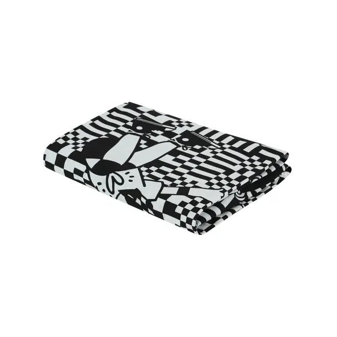 LENÇOL COM ELÁSTICO JÚNIOR 78 CM X 1,62 M X 18 CM OLLIE - FLANDRES/PRETO - Foto 2