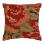 ALMOFADA 50 CM X 50 CM VERSO - VERMELHO HINDU/LODEN GREEN - Foto 1