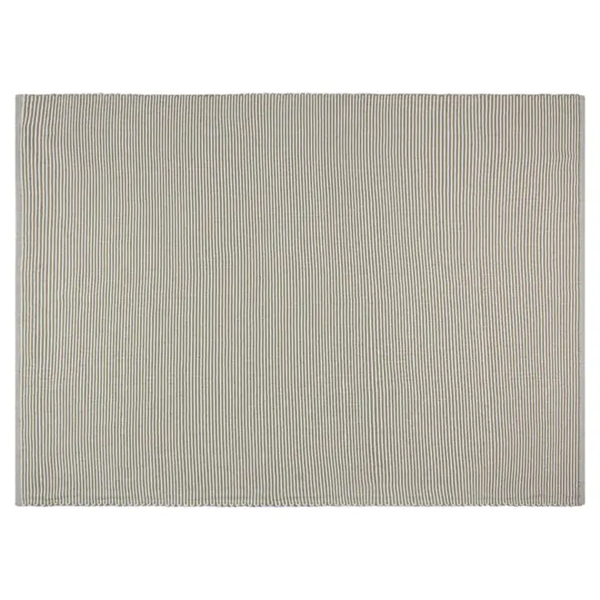 TAPETE 1,50 M X 2 M VIRA E VOLTA - NATURAL/CINZA - Foto 1