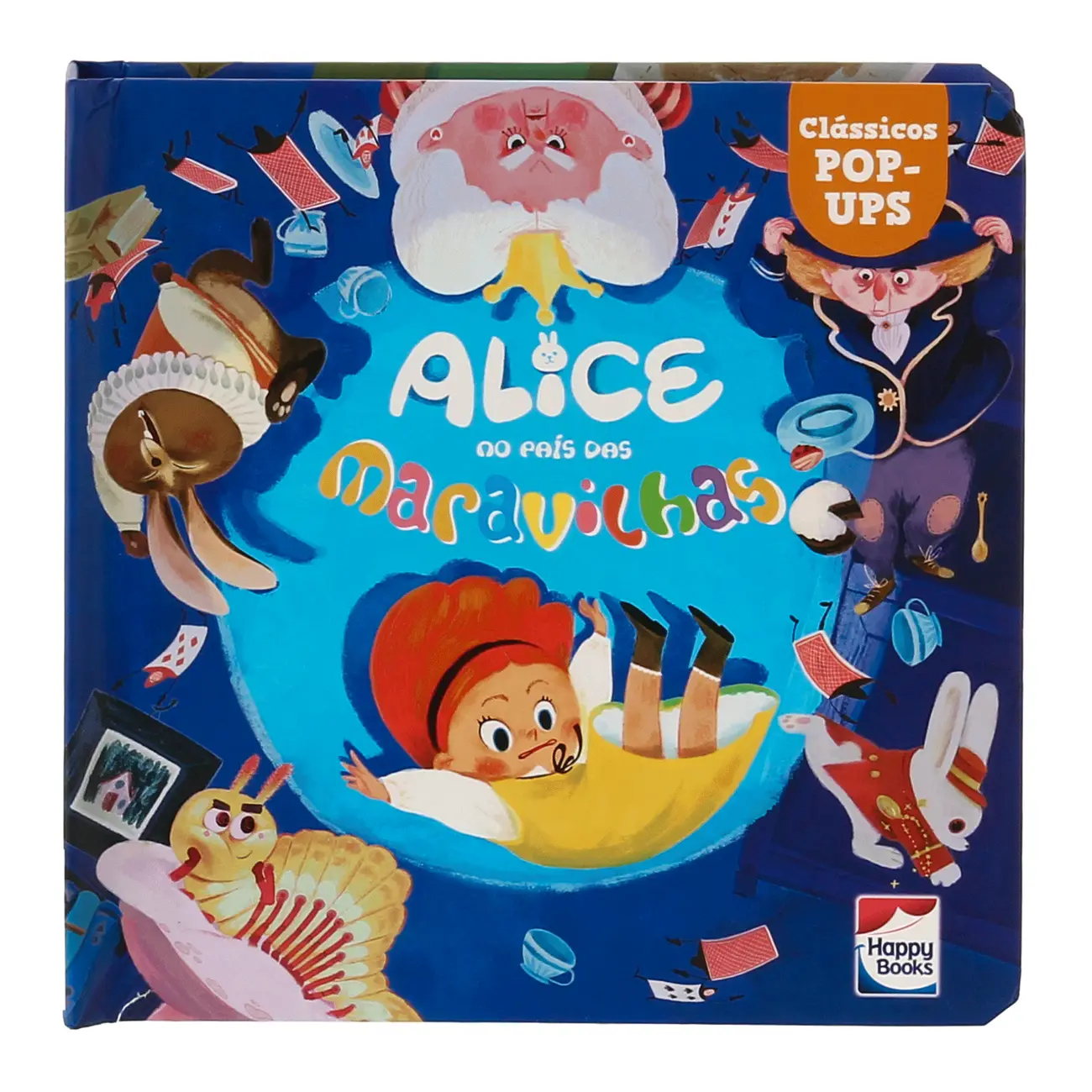 CLÁSSICOS POP-UPS: ALICE NO PAÍS LIVRO INFANTIL - MULTICOR - Foto 1