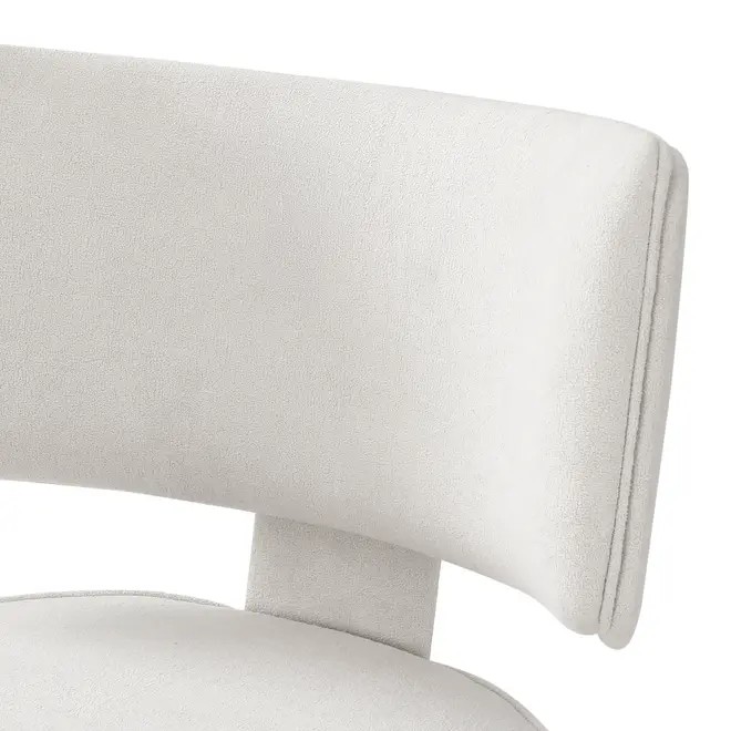 POLTRONA XEQUE - BOUCLÉ BRANCO - Foto 6