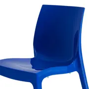CADEIRA PARA ÁREA EXTERNA EMPILHÁVEL JUNO - AZUL COBALTO - Foto 7