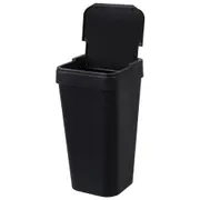 LIXEIRA 15 L FLAP - PRETO - Foto 4
