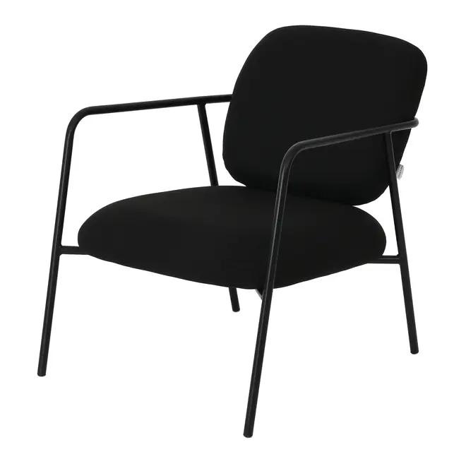 POLTRONA SNAKY - PRETO/PRETO - Foto 1