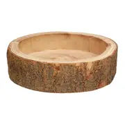 CENTRO DE MESA 30 CM PAVLOVNA - PAULOWNIA/ENCERADO CASTANHO - Foto 2