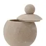 PORTA-ALGODÃO KESHI - BEGE/BRANCO - Foto 3