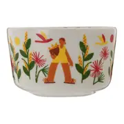 TIGELA 12 CM TEMPO DE COLHER - BRANCO/MULTICOR - Foto 1