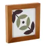 QUADRO 12 CM X 12 CM BLOOMBELOT MARIGUARA - NOZES/MUSGO - Foto 2