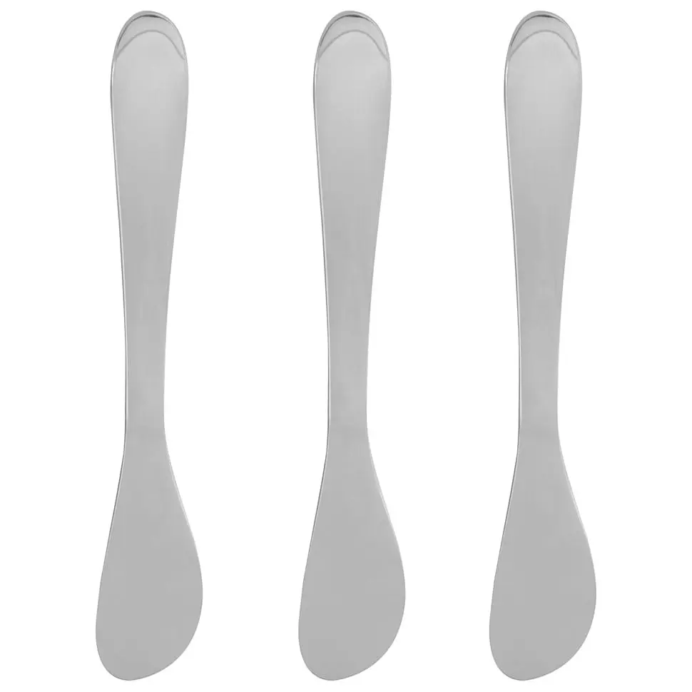 JOGO ESPÁTULA PARA PASTA COM 3 JASMINE - INOX - Foto 1