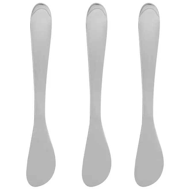 JOGO ESPÁTULA PARA PASTA COM 3 JASMINE - INOX - Foto 1