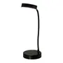 LUMINÁRIA DE MESA LED RECARREGÁVEL PUCK - PRETO - Foto 4