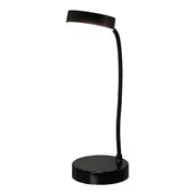 LUMINÁRIA DE MESA LED RECARREGÁVEL PUCK - PRETO - Foto 4