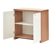 ARMÁRIO PARA ESCRITÓRIO BAIXO 2 PORTAS FIND - FREIJÓ/BRANCO - Foto 6
