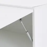 ARMÁRIO DE COZINHA AÉREO 80 CM 1 PORTA BASCULANTE PRÁTICA - BRANCO - Foto 7