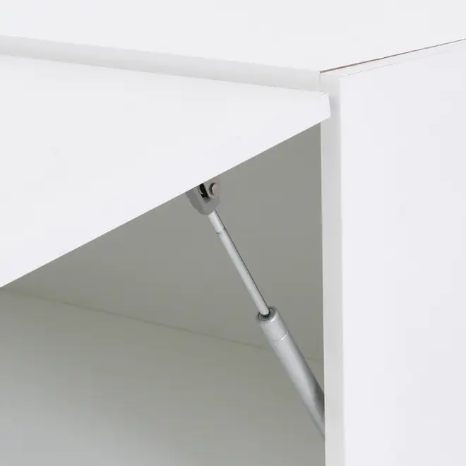 ARMÁRIO DE COZINHA AÉREO 80 CM 1 PORTA BASCULANTE PRÁTICA - BRANCO - Foto 7