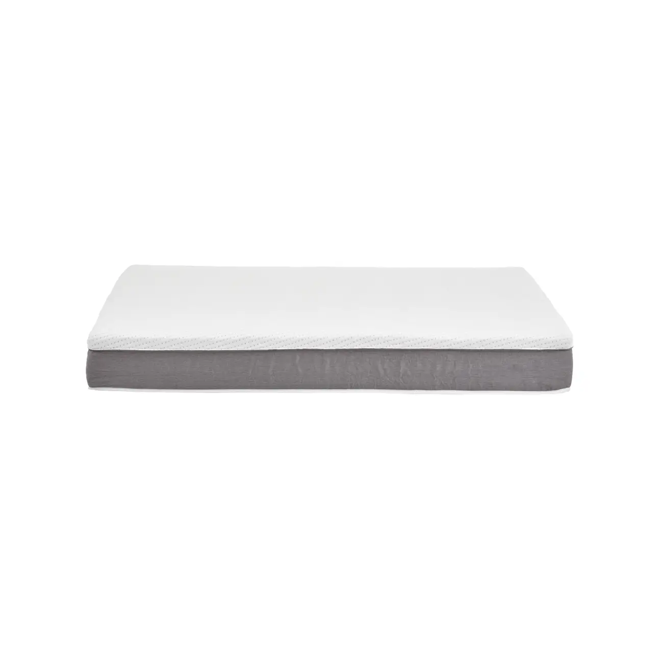 COLCHÃO CASAL FIRME COM MOLAS ENSACADAS 1,38 M X 1,88 M X 25 CM TATOU GULDI - CINZA/BRANCO - Foto 1