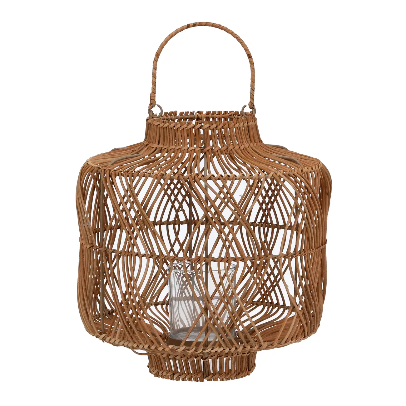 LANTERNA 32 CM ZAGORA - FIBRA CLARA/INCOLOR - Foto 1
