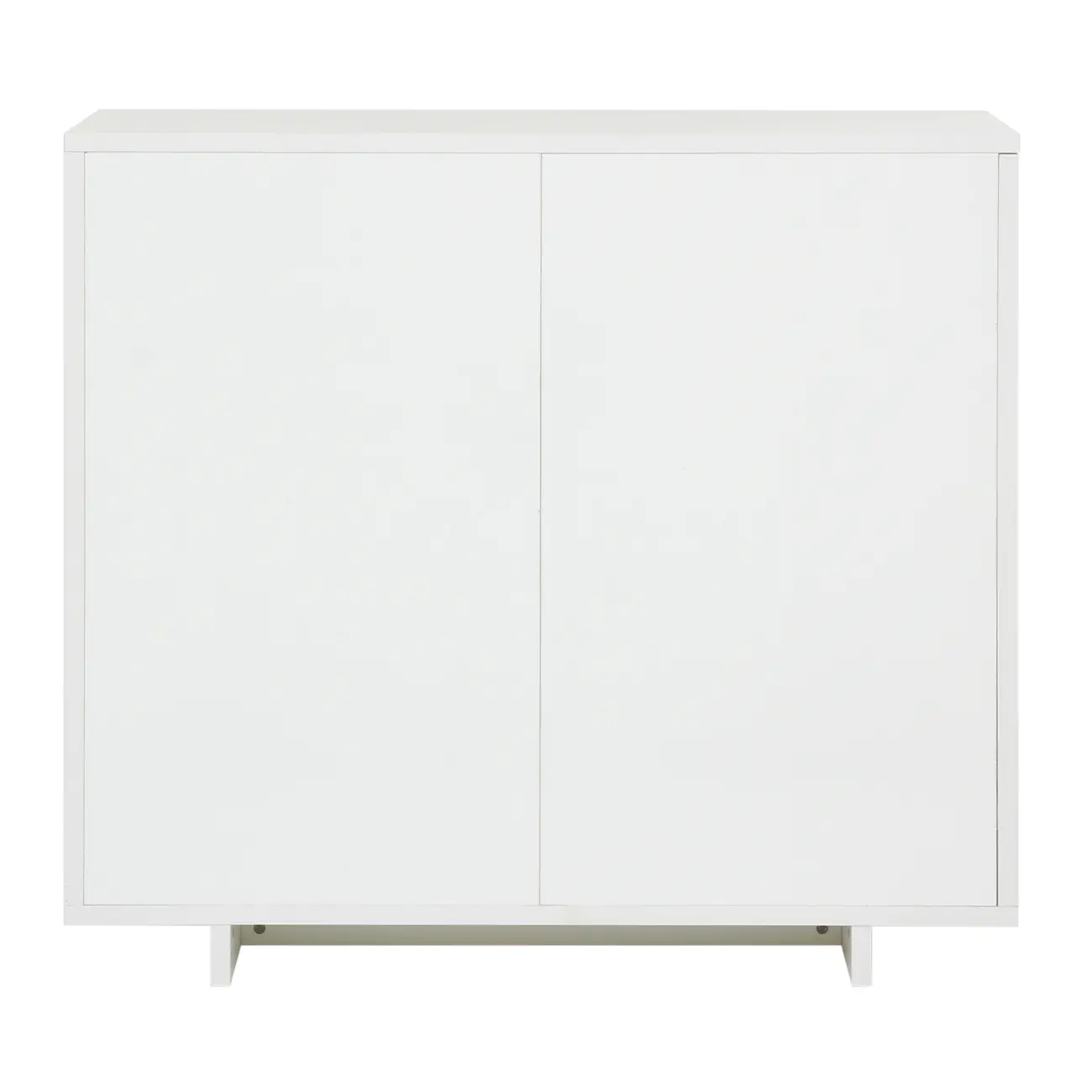 ARMÁRIO PARA ESCRITÓRIO MÉDIO 2 PORTAS ALETA - BRANCO/OAK TAMMI - Foto 9