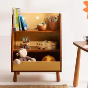 ESTANTE INFANTIL 59 CM X 79 CM SAUÍ - NOZES/ARGILA CRUA - Foto 8