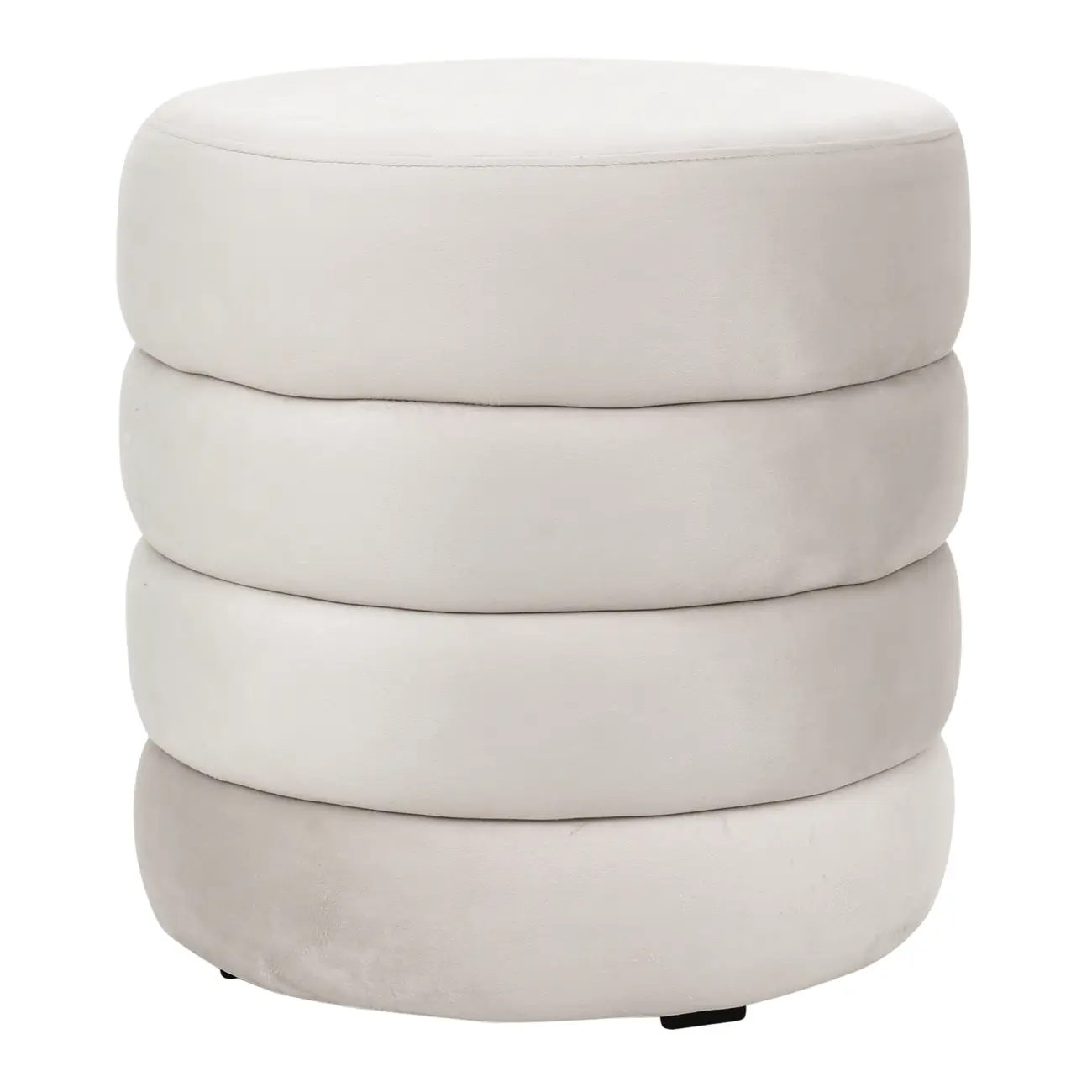 PUFF REDONDO 42 CM PLUMP - AREIA - Foto 1