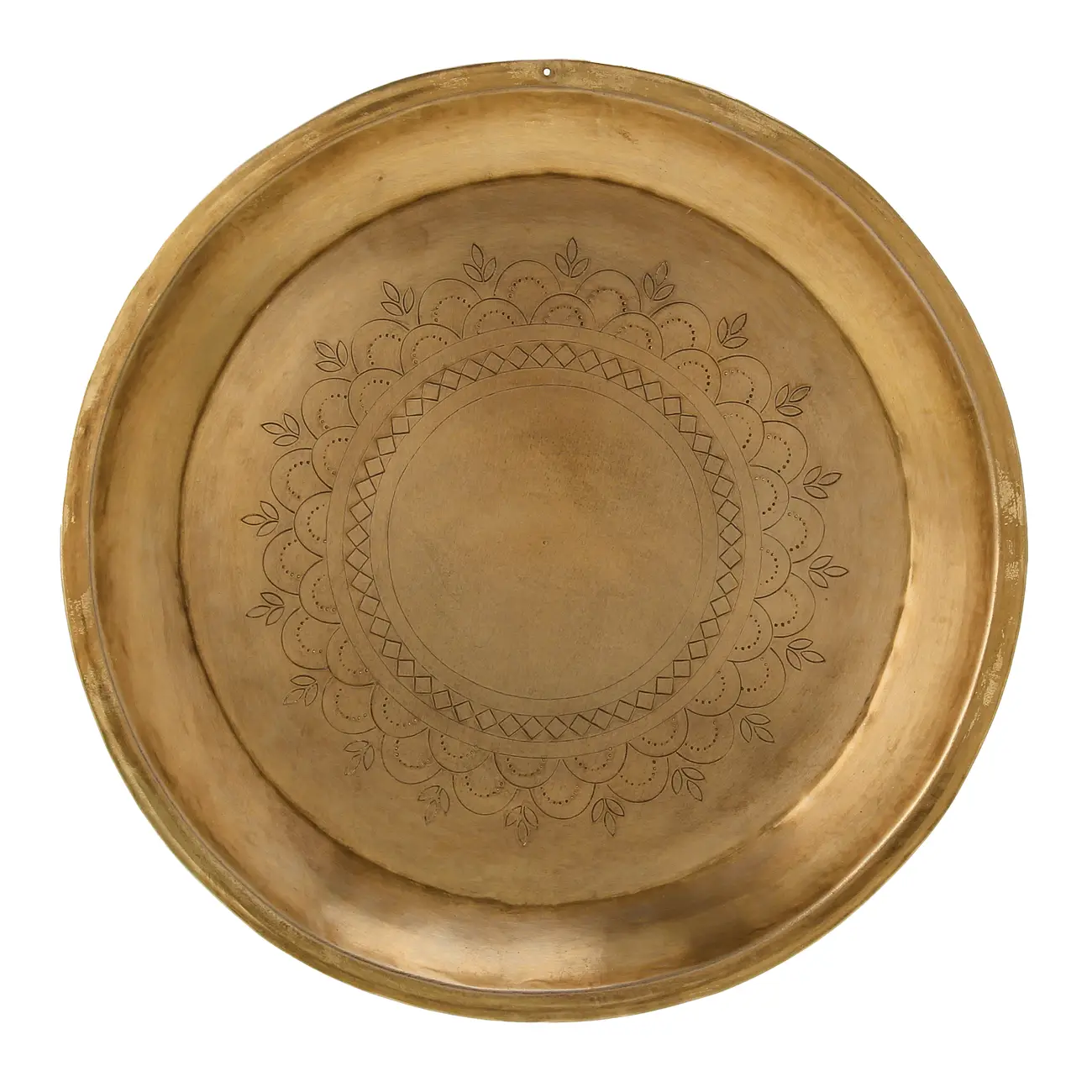 CENTRO DE MESA 29 CM PROA - OURO VELHO - Foto 1