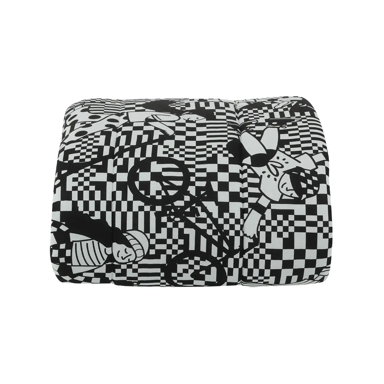 EDREDOM SOLTEIRO 1,60 M X 2,40 M OLLIE - PRETO/CORES CALEIDOCOLOR - Foto 2