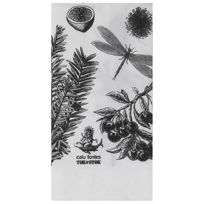 GUARDANAPO 39 CM X 39 CM PACOTE COM 20 PEÇAS NATUREZA