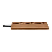 KIT UTENSÍLIOS PARA QUEIJO ACÁCIA FORJ - ACÁCIA/PRETO - Foto 7