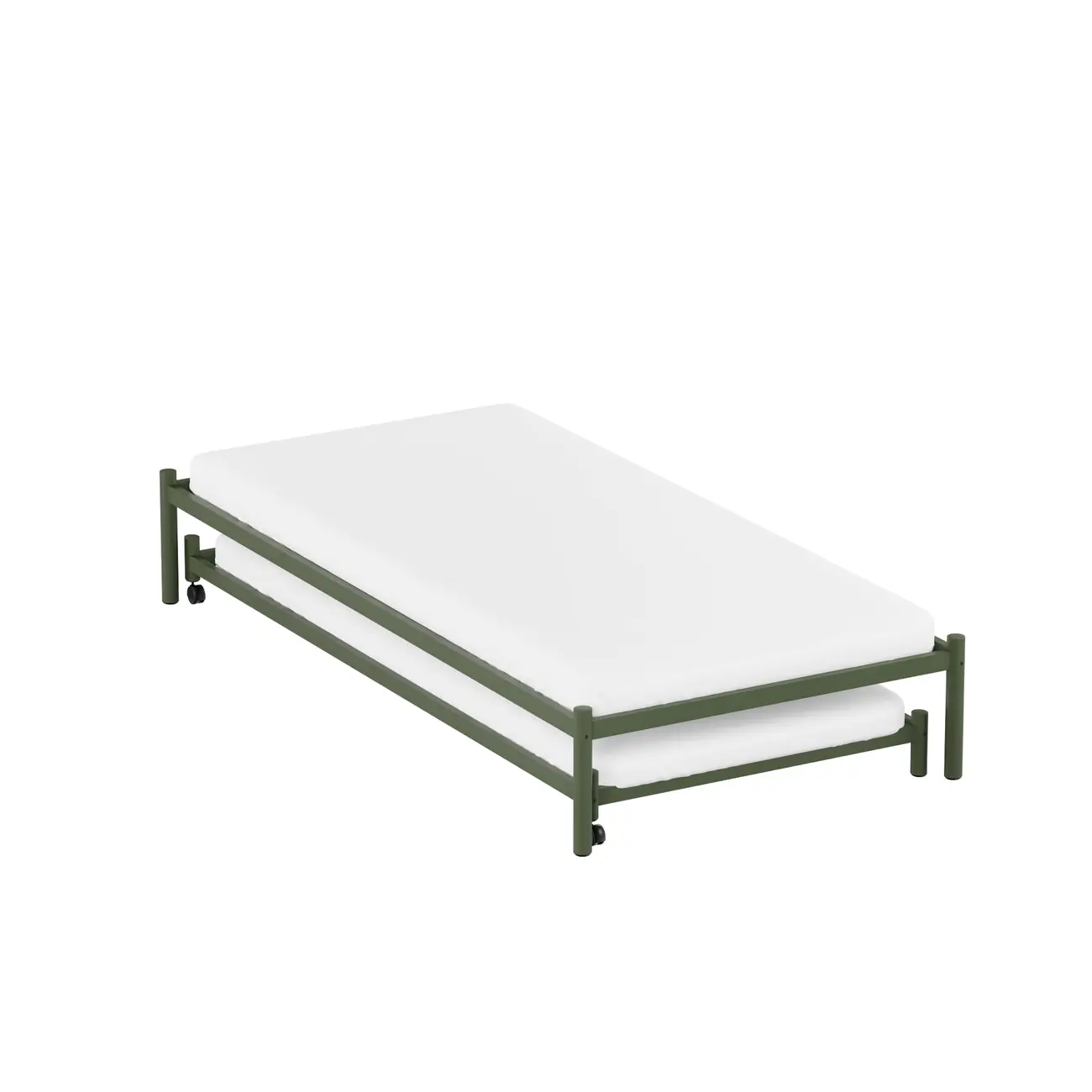 CAMA DE SOLTEIRO 88 C/CAMA INF 78 FLAT - MUSGO/MUSGO - Foto 11
