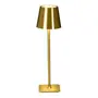 LUMINÁRIA DE MESA LED RECARREGÁVEL KROM - OURO - Foto 5