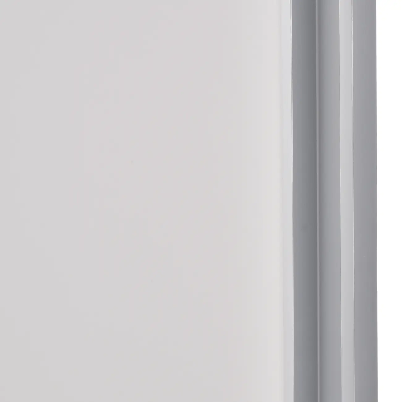 CONJUNTO COM 2 PORTAS DE CORRER DIREITA/ESQUERDA PARA GUARDA-ROUPAS SLIDES - BRANCO/ALUMÍNIO - Foto 5