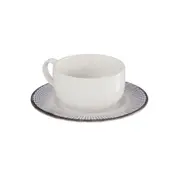 XÍCARA CAFÉ 50 ML SALINA I - BRANCO/AZUL - Foto 28