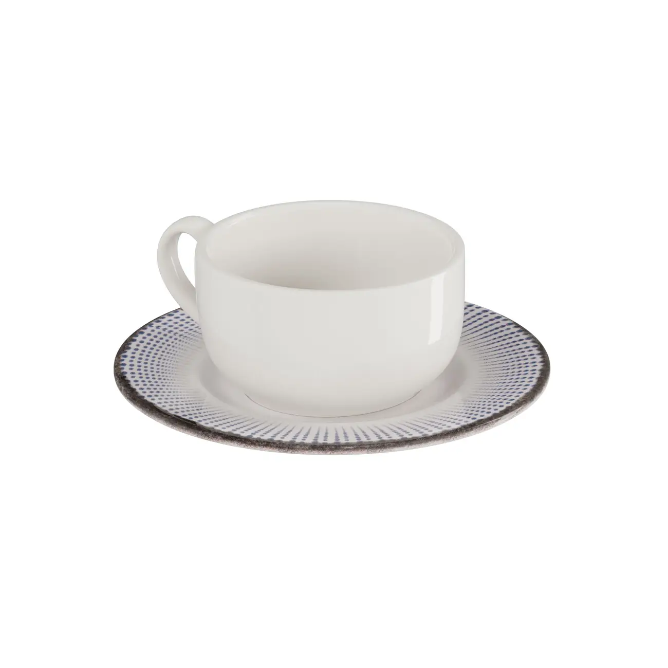 XÍCARA CAFÉ 50 ML SALINA I - BRANCO/AZUL - Foto 28