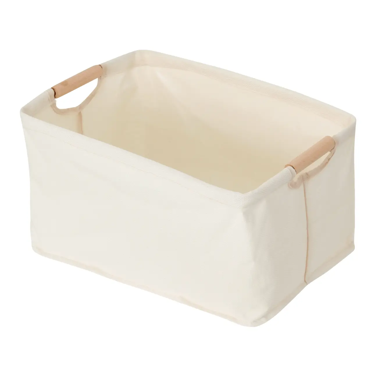 ORGANIZADOR 22 CM X 38 CM X 26 CM COM 3 DIVISÓRIAS SPACE SAVER - NATURAL/FAIA - Foto 2