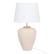 LUMINÁRIA DE MESA CARMEL C/CÚP P - NATURAL - Foto 1