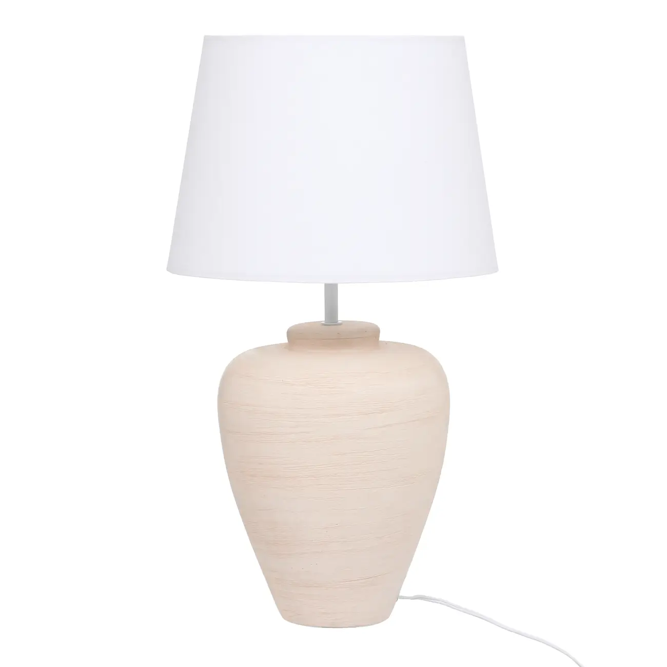 LUMINÁRIA DE MESA CARMEL C/CÚP P - NATURAL - Foto 1