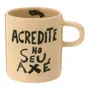 CANECA 300 ML SETE ERVAS AXÉ - ARGILA CRUA/VERDE - Foto 1
