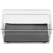 ORGANIZADOR MODULADO 15 CM X 15 CM PRACTICAL - INCOLOR/KONKRET - Foto 1