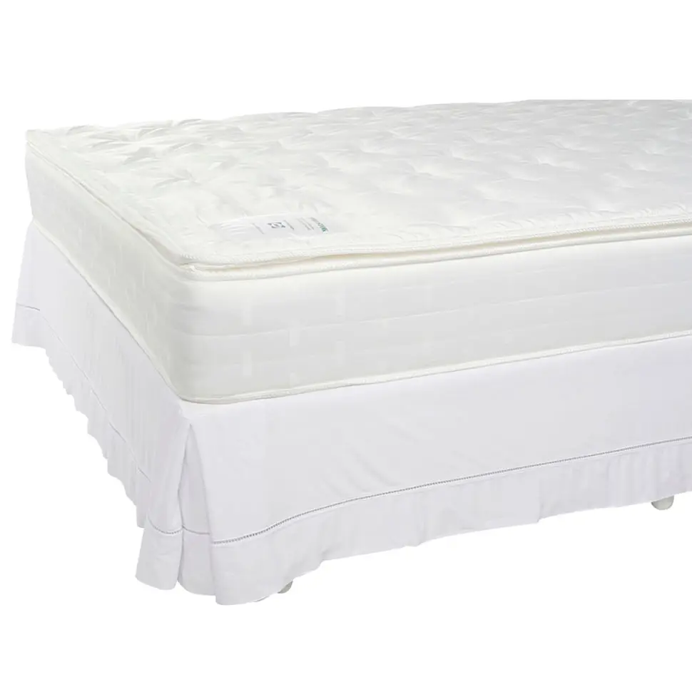 SAIA PARA BASE BOX CASAL 1,38 M X 1,88 M X 33 CM LISCIA - BRANCO - Foto 1