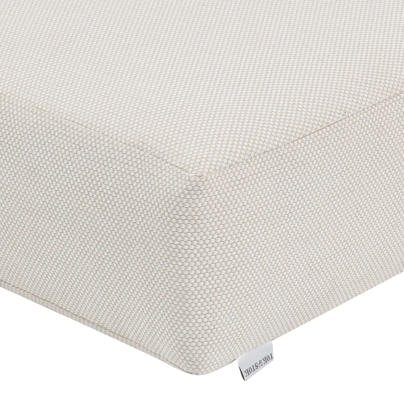 CONJUNTO DE ALMOFADAS PARA SOFÁ 2 LUGARES PIPA - TRAMADO OUTDOOR NATURAL - Foto 9