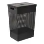 PRETO - CESTO PARA ROUPAS GRID