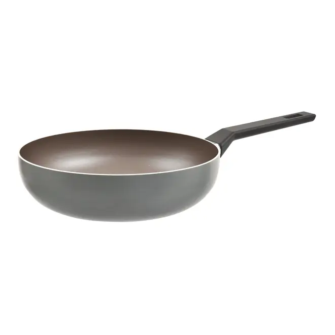 PANELA WOK 28 CM CERAMIC LIFE PRESERVE - GRAFITE/PRETO - Foto 1