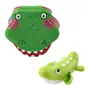 LIVRO MEU LIVRINHO FANTOCHE DE BANHO: CORA, A CROCODILO - MULTICOR - Foto 5
